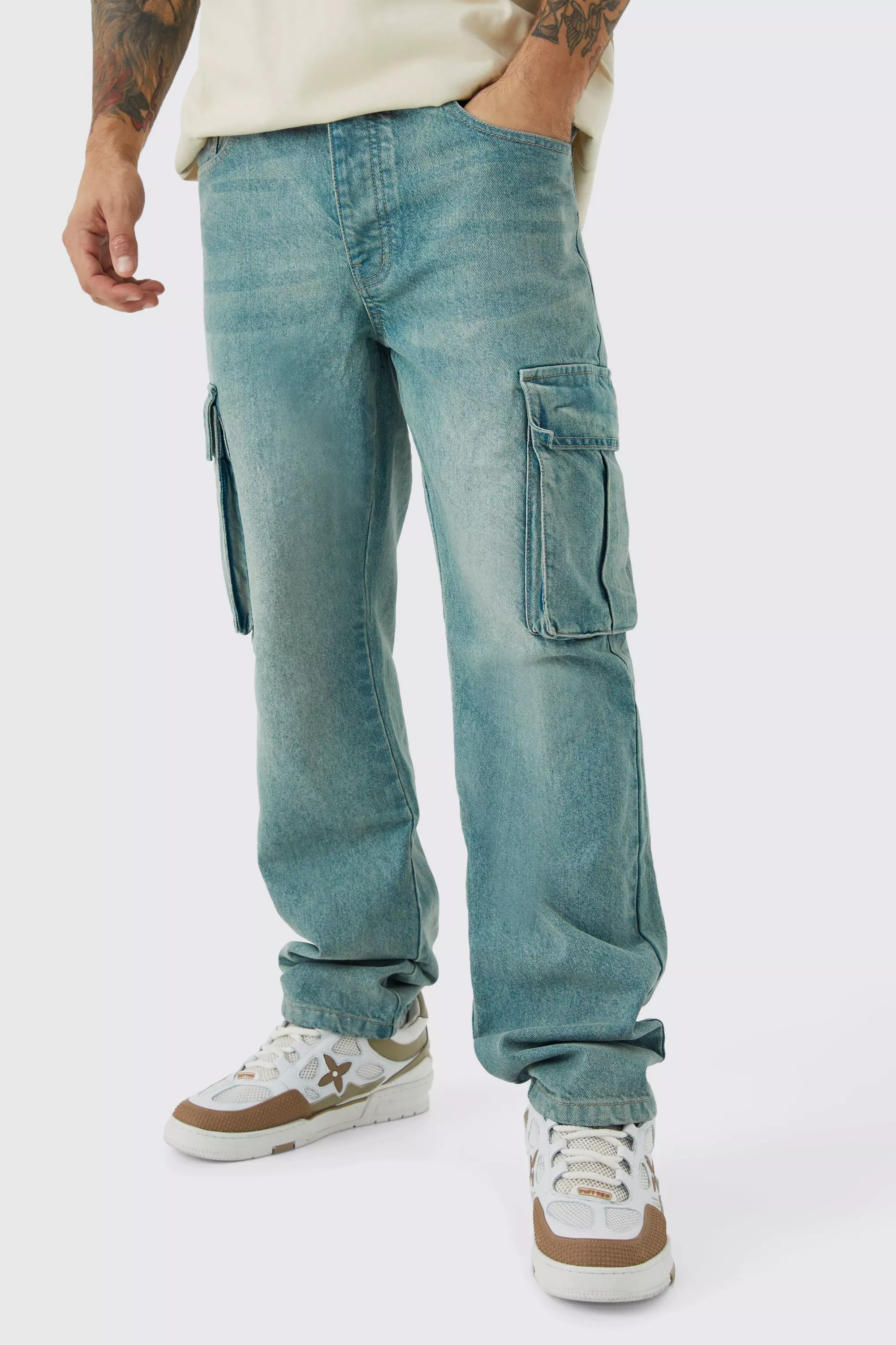 Mens guess hotsell jeans relaxed fit